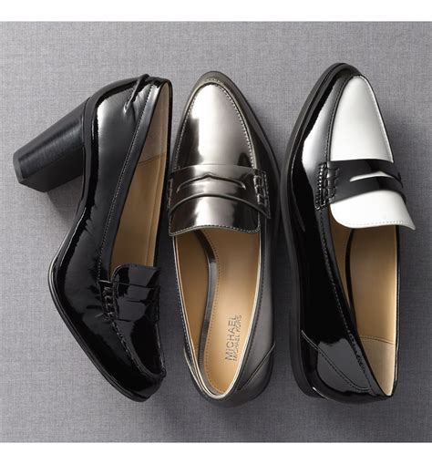 michael kors penny loafers women.